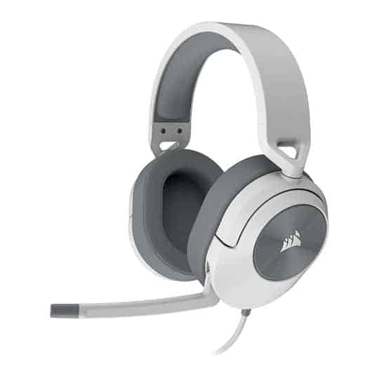 Corsair HS55 Surround Wired Gaming Headset White